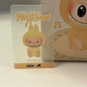 Labubu Have A Seat Series SISI bag unopened box open